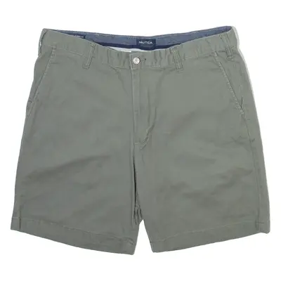 NAUTICA Mens Casual Shorts Grey L W36