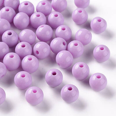 Opaque Acrylic Beads