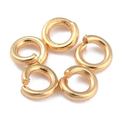 Rack Plating Brass Jump Rings
