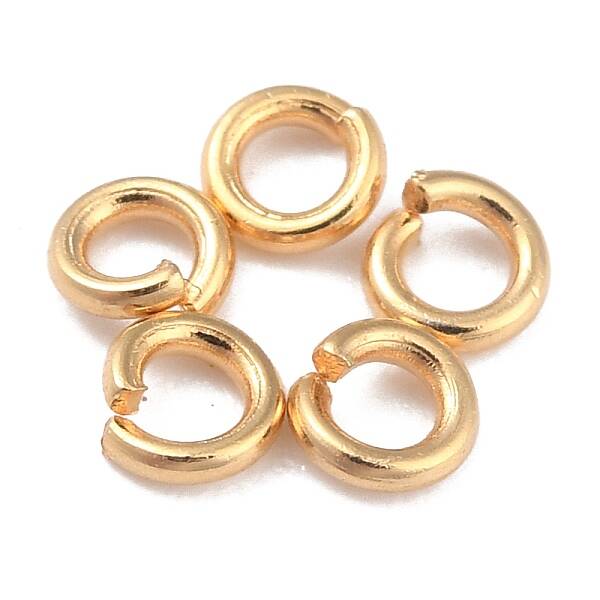 Rack Plating Brass Jump Rings