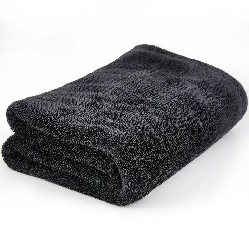 Aokway TWISTED-LOOP DRYING TOWEL - Ultra-Absorbent Car Drying Towel Made With A Twisted-Loop Microfiber Weave, 1300 GSM Premi...