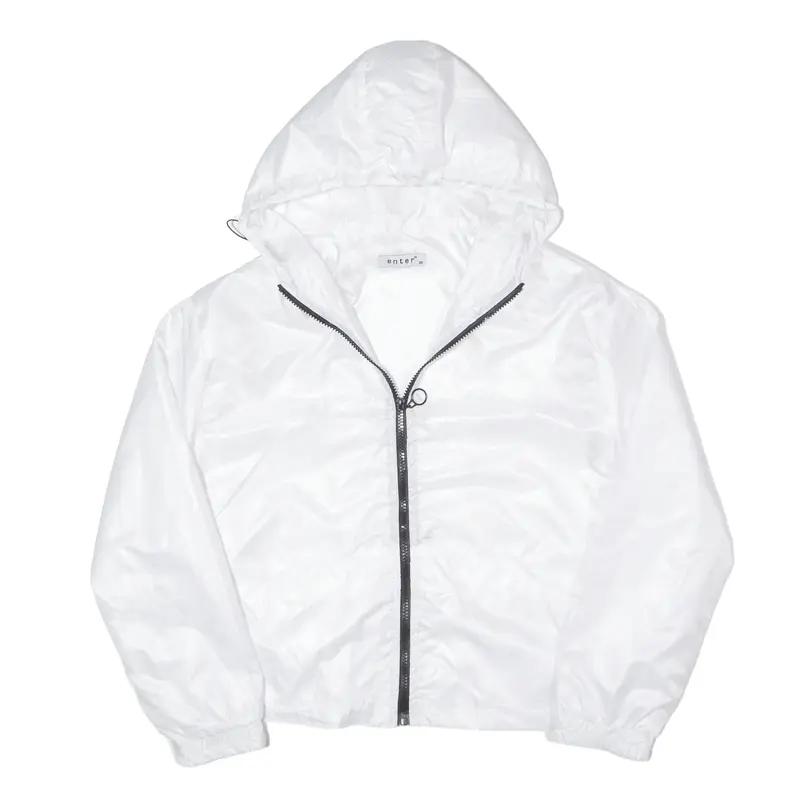 ENTER Rain Jacket White Womens M