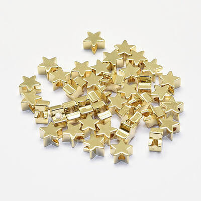 Long-Lasting Plated Brass Beads
