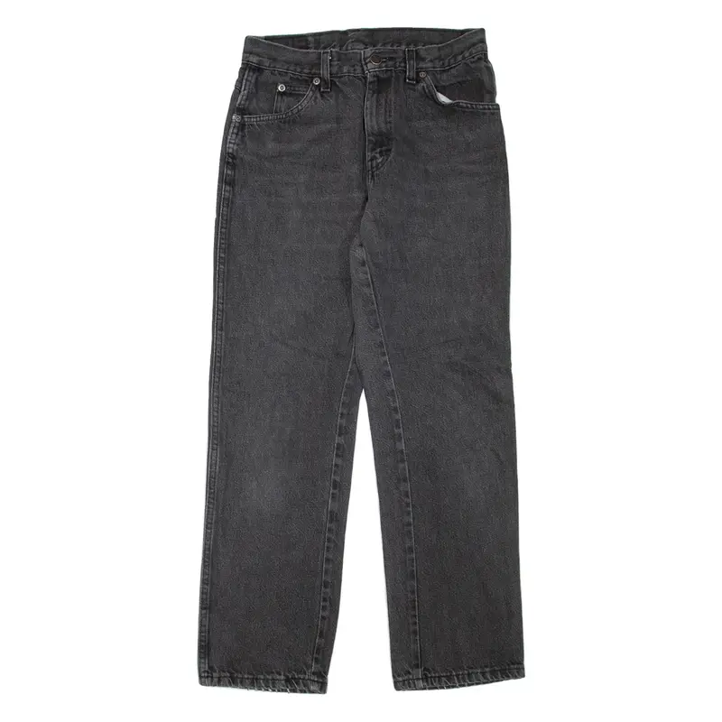 DICKIES Womens Jeans Grey Regular Straight W28 L29