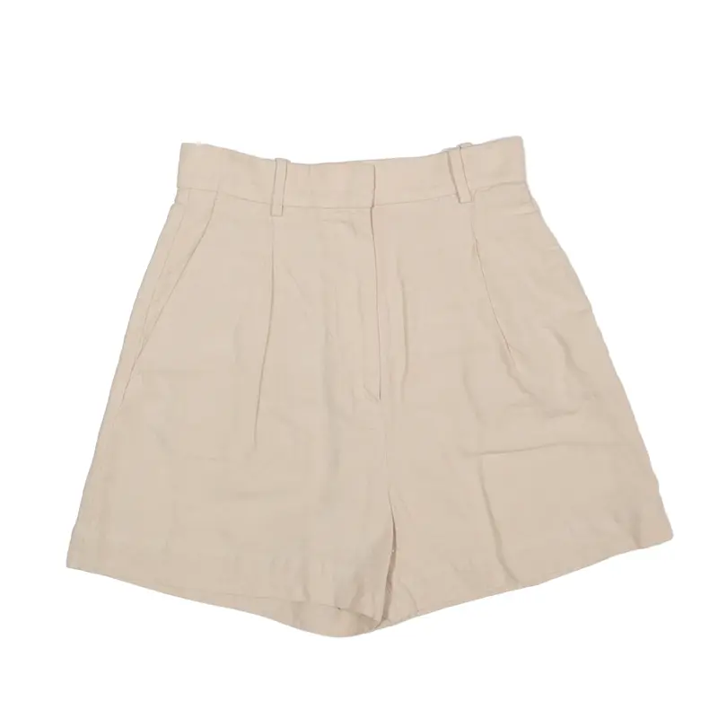 STOCKHOLM ATELIER Chino Shorts Beige Regular Womens XS W24