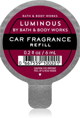 Bath & Body Works Luminous car air freshener refill 6 ml