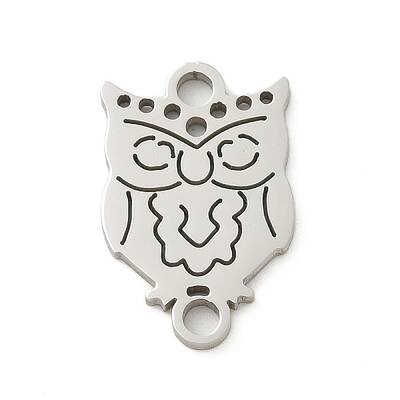 201 Stainless Steel Laser Cut Connector Charms