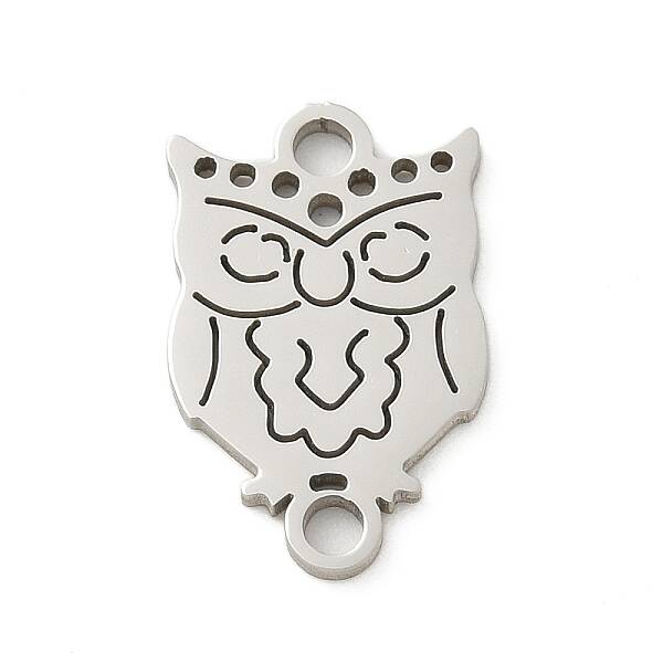 201 Stainless Steel Laser Cut Connector Charms
