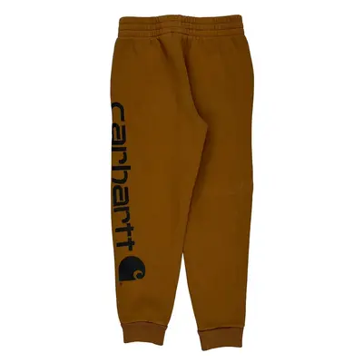 Age 8 Carhartt Joggers - Small Brown Cotton Blend