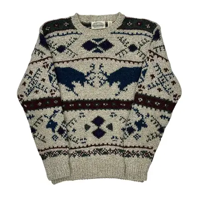 Britches Jumper - Large Cream Wool Blend