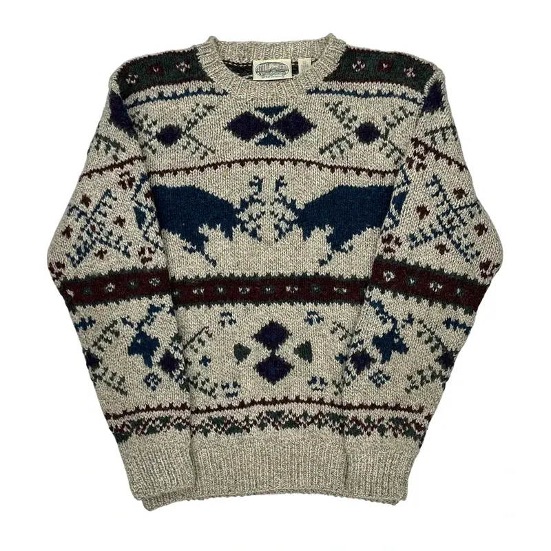 Britches Jumper - Large Cream Wool Blend