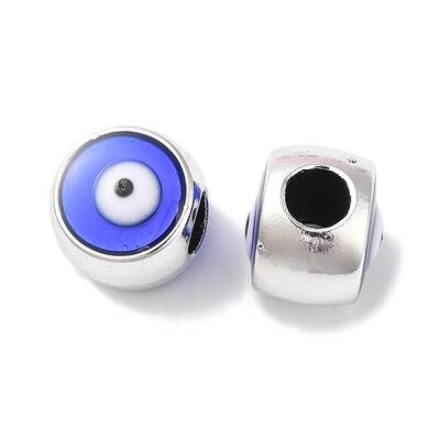 CCB Plastic Enamel European Beads