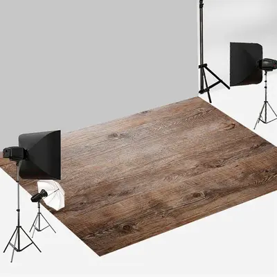 Photoshoot Brown Wood Classic Texture Floor Backdrop