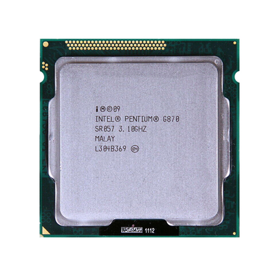 652982-004 HP 3.10GHz 5.00GT/s DMI 3MB L3 Cache Socket LGA1155 Intel Pentium G870 Dual-Core Processor