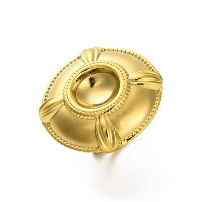 Ion Plating(IP) 304 Stainless Steel Finger Ring