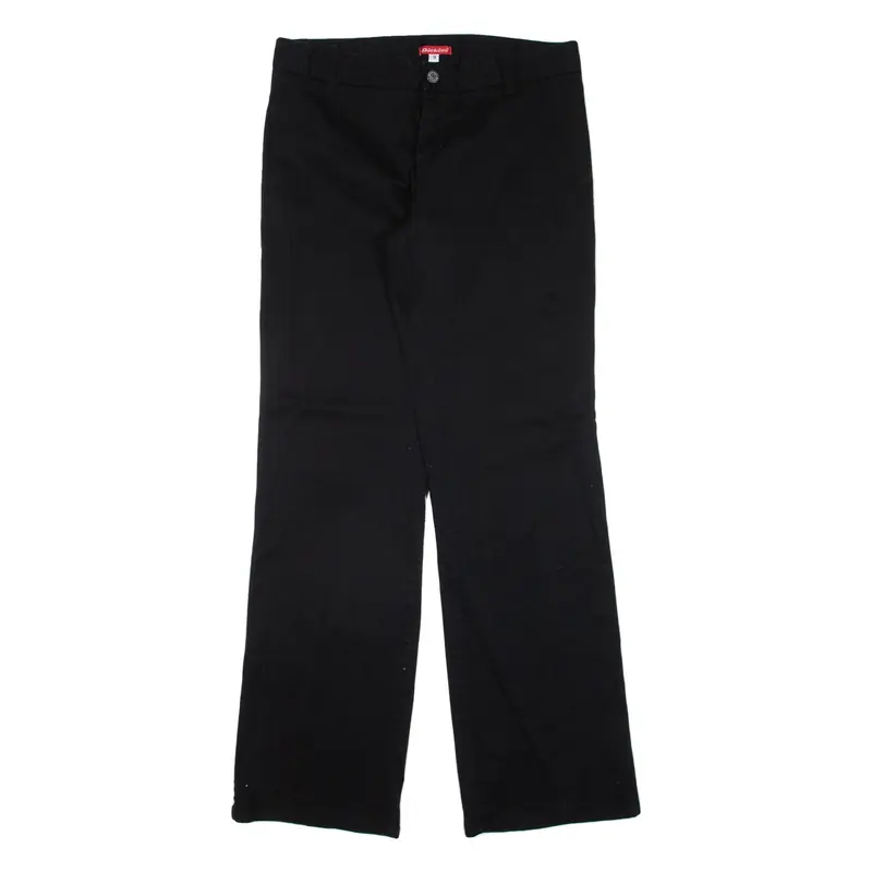 DICKIES Workwear Womens Trousers Black Regular Bootcut W30 L31