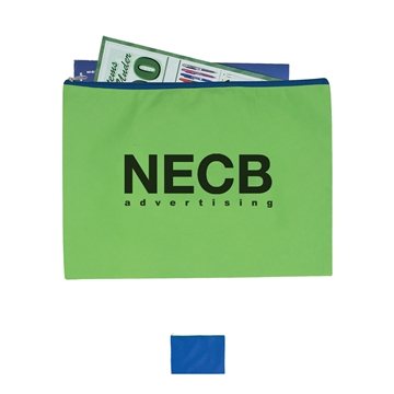 100 Customized Non-Woven Document Sleeve With Zipper - Water ...