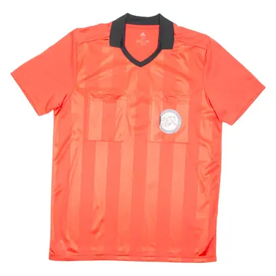 ADIDAS Mens Football Shirt T-Shirt Red V-Neck M