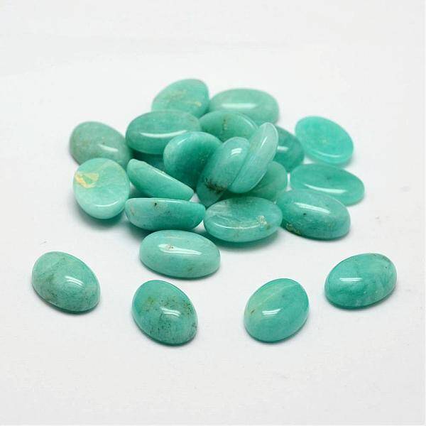 Oval Natural Amazonite Cabochons