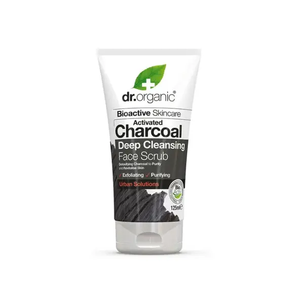 Dr. Organic Charcoal Facial Scrub 125ml