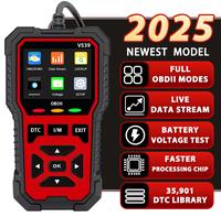 OBD2 Scanner, V539 Car Code Reader Diagnose Check Engine Light Smog Check DTCs Scan Tool Live Data Stream Voltage Test for Ve...