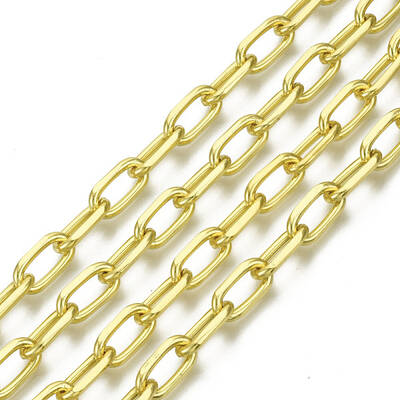 Unwelded Iron Paperclip Chains
