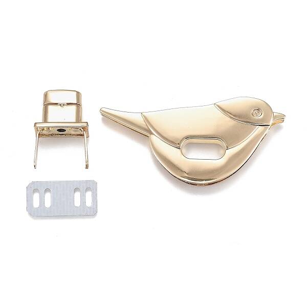 Alloy Bag Twist Lock Clasps