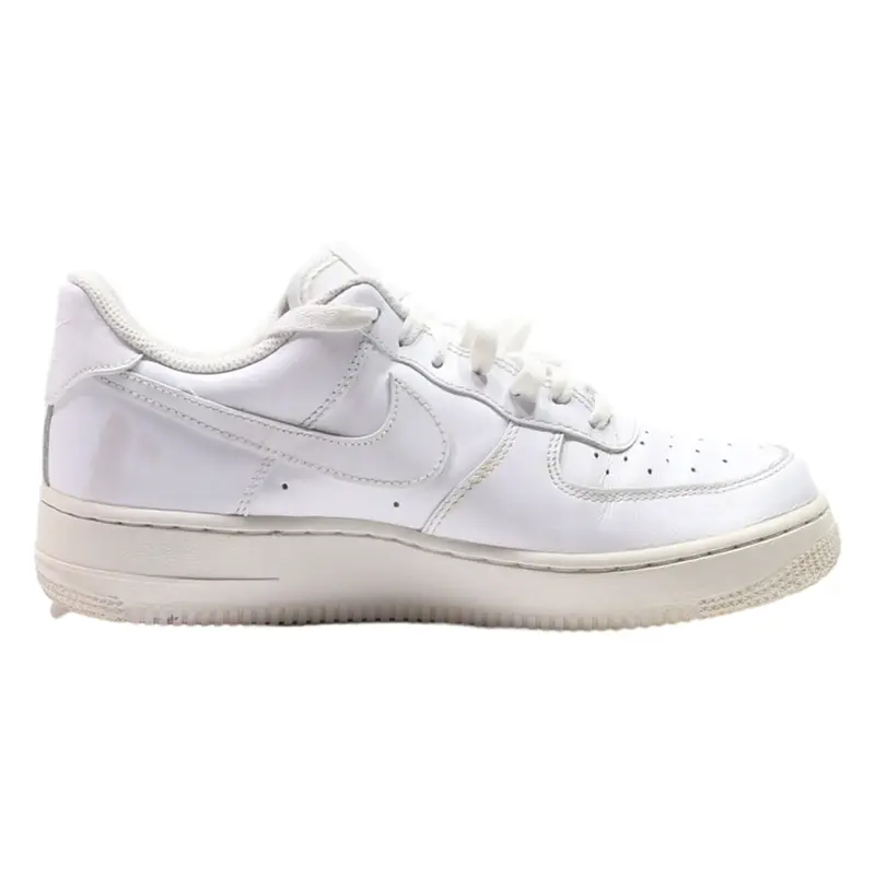 NIKE Air Force 1 2018 Sneaker Trainers White Leather Mens UK 6