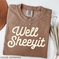 Comfort Colors Well Sheeyit t shirt, Funny, Vulgar, Crude Shirt, Women's Tee, Tshirt  Womenswear Streetwear Summer Fit Soft