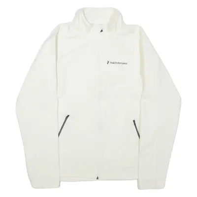 PEAK PERFORMANCE Mens Track Jacket White XL