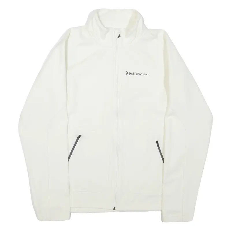PEAK PERFORMANCE Mens Track Jacket White XL
