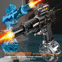2025 New Automatic Electric Water Blaster HighCapacity Squirt Water Blaster with Extra Long Range&Lights for Adults & Kids, c...
