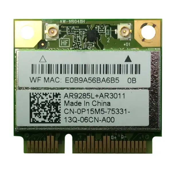 P15M5 Dell Wifi 802.11a/b/g/n and Bluetooth Mini PCI Express Wireless Card for Inspiron Duo 1090