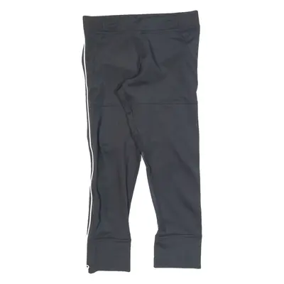 ADIDAS BY STELLA MCCARTNEY 3/4 Length Activewear Womens Leggings Black XS W24 L20