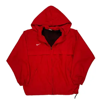Fit Storm Nike Jacket - Large Red Polyester