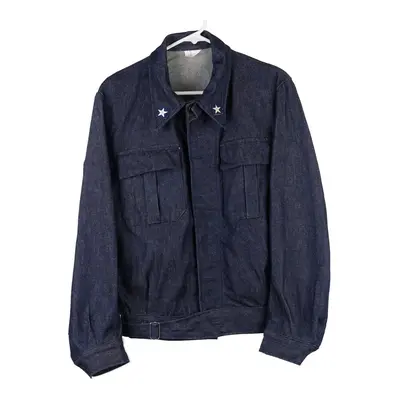 C.L Denim Jacket - Small Navy Cotton