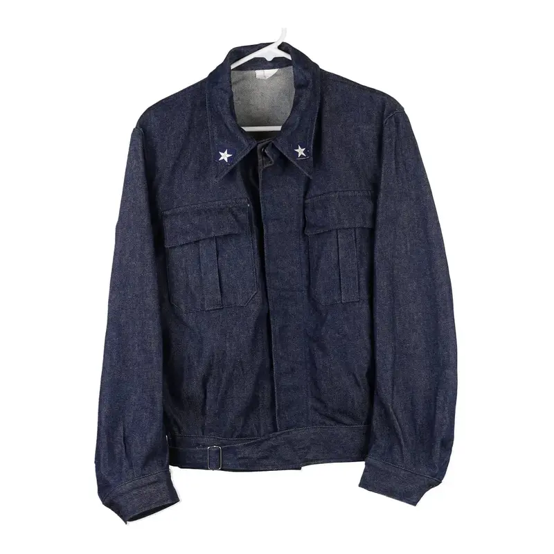 C.L Denim Jacket - Small Navy Cotton