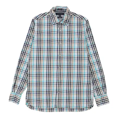 Tommy Hilfiger Checked Shirt - Small Multicoloured Cotton