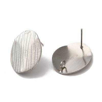 Non-Tarnish 304 Stainless Steel Stud Earrings Findings