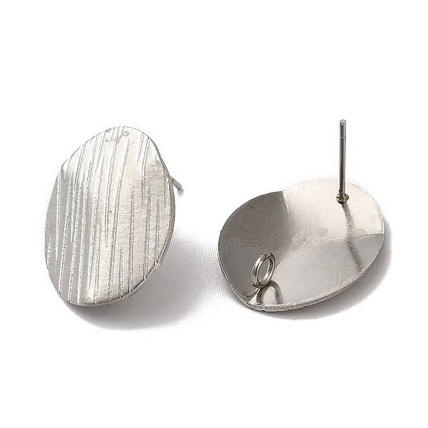 Non-Tarnish 304 Stainless Steel Stud Earrings Findings