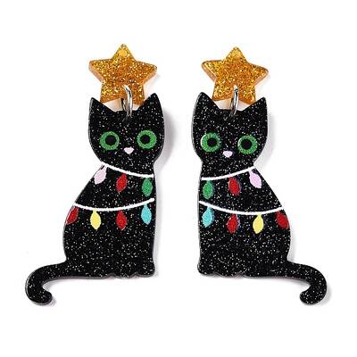 Christmas Themed  Acrylic Pendants
