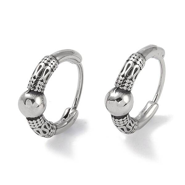 316 Surgical Stainless Steel Hoop Earrings
