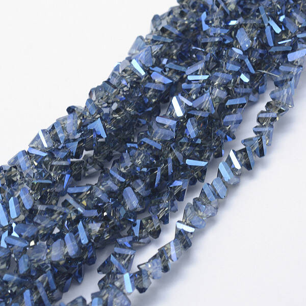 Electroplate Glass Beads Strands