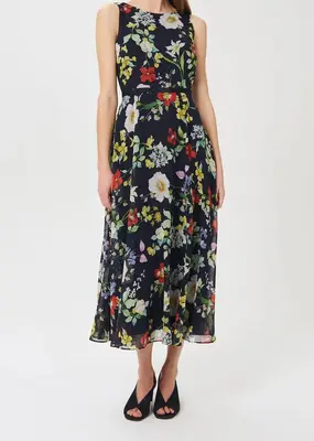 Carly Dress 0120/5675/9022l00 Black-Pink | Color: BLACK PINK | Size: 08