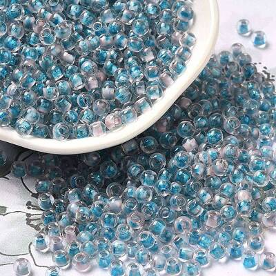 Transparent Glass Round Seed Beads