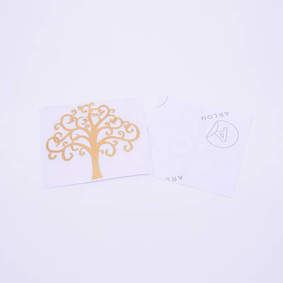 Self Adhesive Brass Stickers