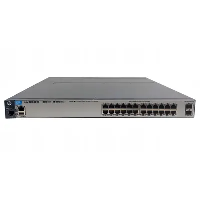 HP J9575A#B2C | Aruba 3800 Series 3800-24G-2SFP+ 24 x 10/100/1000Base-T RJ-45 and 2 x 10GbE SFP+ Ports and 1 x Stacking Modul...