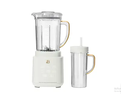 Beautiful PowerExact Blender System, White Icing by Drew Barrymore