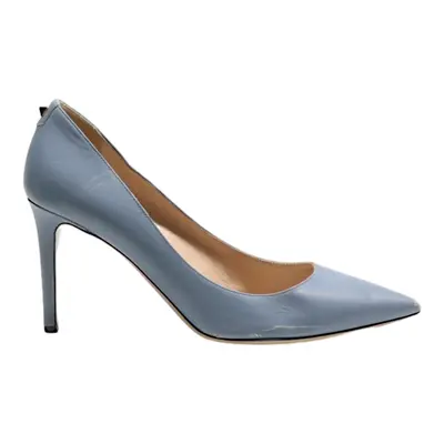 VALENTINO Pump Heels Blue Suede Womens UK 6