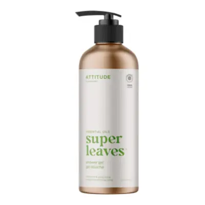 Attitude Super Leaves Bergamot and Ylang Ylang Shower Gel, 473 ml